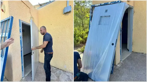 היערכות ביטחונית במיתר: שדרוג חשוב למקלטים הציבוריים