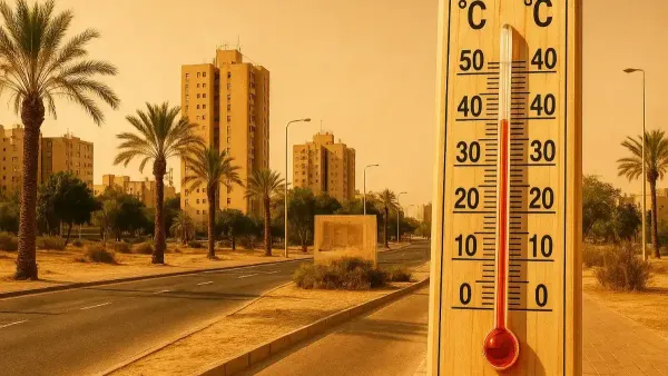 הקיץ בשיאו: גל חום קיצוני בנגב - מתי נרגיש הקלה?
