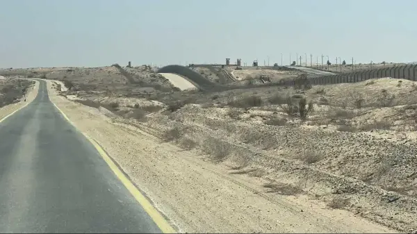 כביש אסטרטגי בדרום נפתח שוב לתנועה אזרחית - עם הגבלות