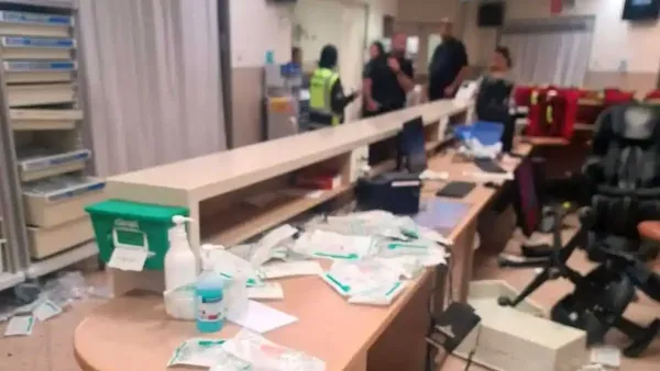קטטה אלימה בסורוקה: צוותים רפואיים הותקפו, ציוד הושחת