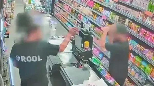 כתב אישום חמור נגד קטין שביצע שוד מזוין בשכונת הפארק בבאר שבע (תיעוד)