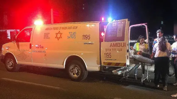 תאונה קשה בבאר שבע, פצועה פונתה מהזירה