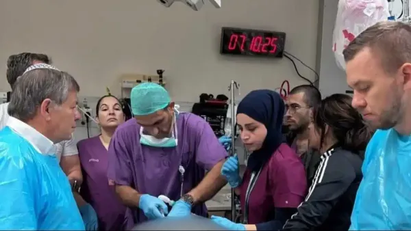 שנתיים אחרי, סורוקה זוכר את ה-7.10 – וממשיך לטפל בפצועים מהחזית