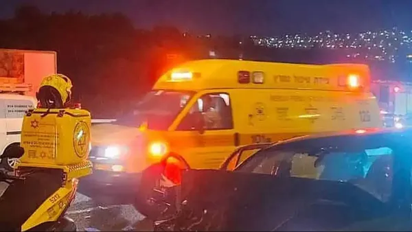 פצועה בהתהפכות רכב בשכונת נחל בקע בבאר שבע