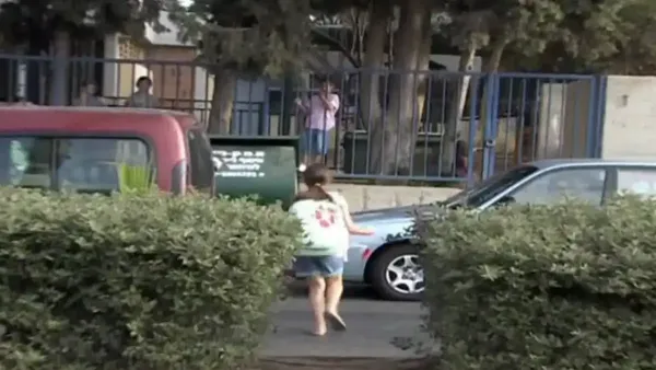 מעבר חציה ליד בית ספר בבאר שבע