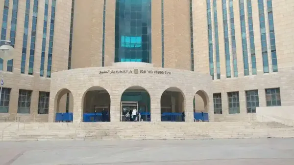 אולם בית המשפט המחוזי בזמן דיון גזר הדין בתיק רצח ישראל מלכה.