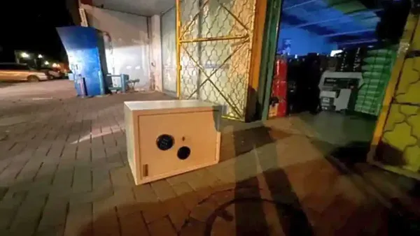 רכב אאודי שננטש לאחר ניסיון שוד בבאר שבע ובו ציוד פריצה מתקדם שנתפס על ידי כוחות הביטחון