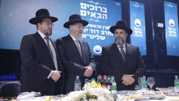 שלושת הרבנים המובילים בבחירות לרב העיר