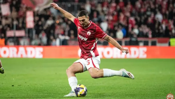 אליאל פרץ חוגג צמד במדי הפועל באר שבע מול עירוני קריית שמונה באצטדיון טרנר