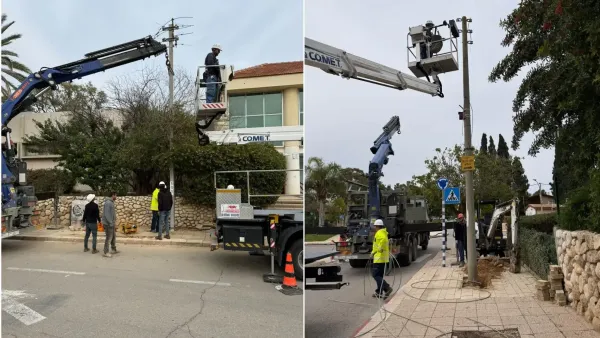 עבודות התשתית בעומר
