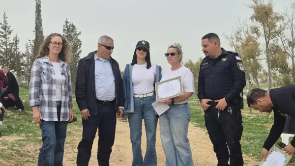 טקס הנטיעות ביער להב