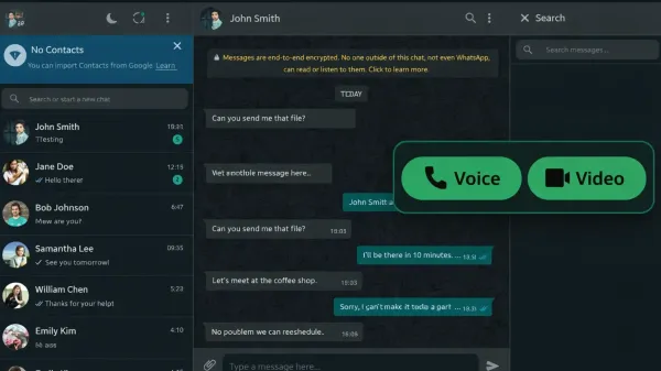 אפליקציית דפדפן של וואטסאפ