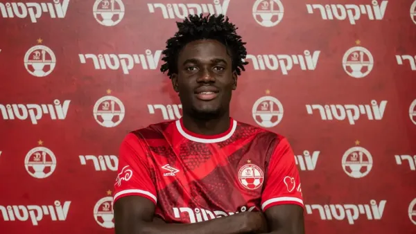 עמנואל קוואמה אוסאי (צילום: הפועל באר שבע)