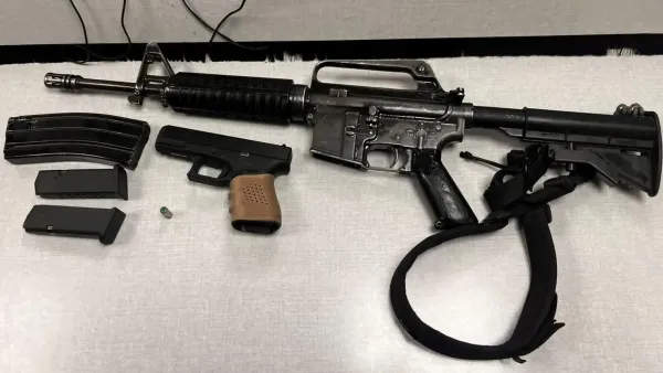 נשק שנתפס בבית העלמין