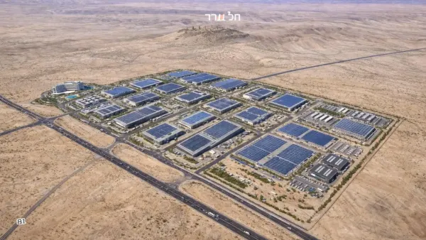 אזור התעסוקה המרחבי הגדול בישראל יוקם בצומת תל ערד