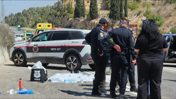 זירת התאונה