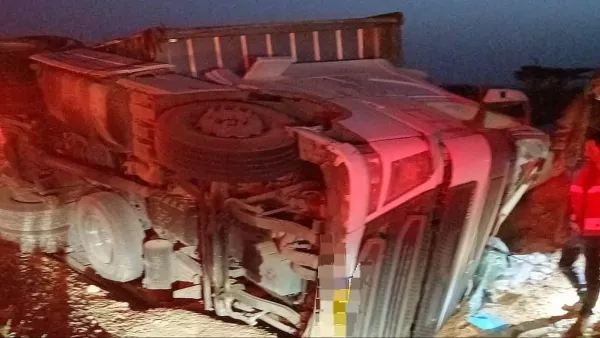 תאונה בכביש 90, צוותים במקום