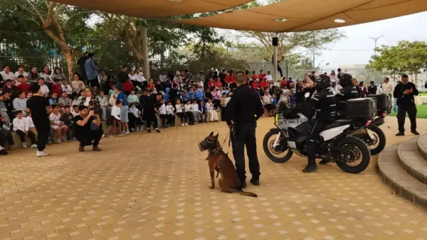 יום קהילה מרגש בבית הספר 'אביר יעקב' באופקים: חיבור מקרוב לכוחות הביטחון וההצלה