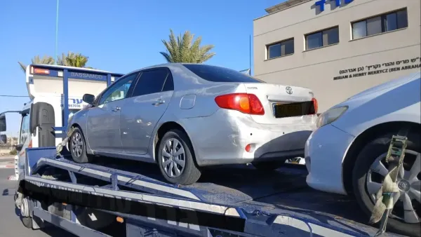 שוטרי תחנת ערד בפעילות אכיפה נגד נהיגה בזמן פסילה בעיר