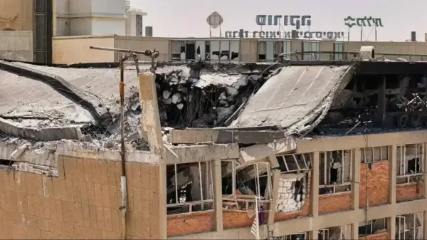 המרכז הרפואי סורוקה בבאר שבע על רקע הדיווח על תרומה של 100 אלף דולר מבית החולים Cedars-Sinai בלוס אנג׳לס