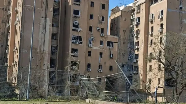 נזקי טילים בבאר שבע ובתים שנפגעו במהלך הלחימה