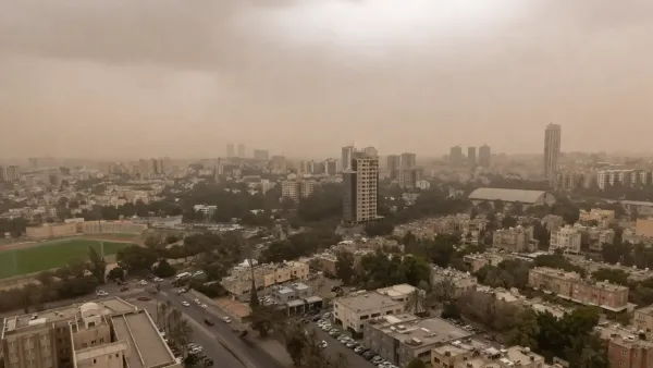 מזג אוויר חורפי בבאר שבע, האובך בדרך