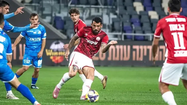 שחקני הפועל באר שבע מאוכזבים אחרי שער השוויון הדרמטי של בני יהודה בחצי גמר גביע המדינה