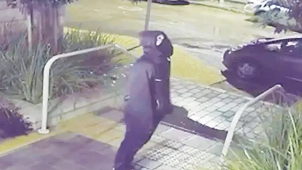 צילום מזירת האירוע (מצלמת אבטחה)