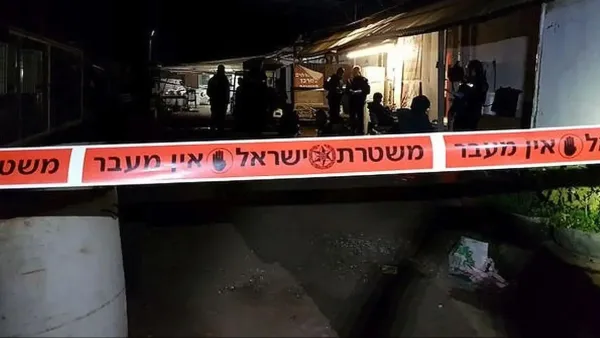 צילום המחשה של זירת רצח