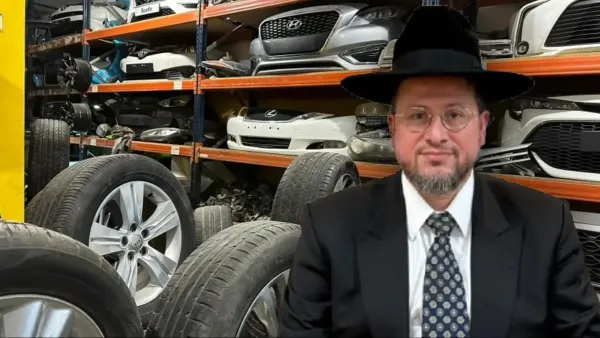 רכב מפורק בשטח פתוח בדרום - המחשה לגניבת רכב ואיתורו לאחר פירוק