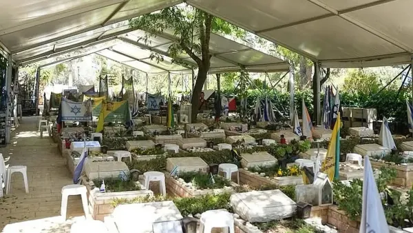 טקס יום הזיכרון בהר הרצל לזכר חללי פעולות האיבה בישראל