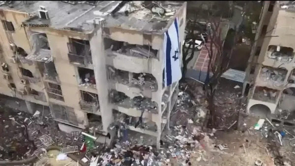 מבנים שנפגעו מפגיעת טיל בדימונה ובערד במסגרת תוכניות השיקום וההתחדשות העירונית.