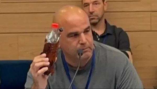 דיון בוועדת הכלכלה של הכנסת בנושא טרור הפרוטקשן והגנה על עסקים בישראל.