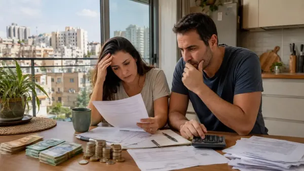 חשבון ארנונה על רקע עליית יוקר המחיה בישראל