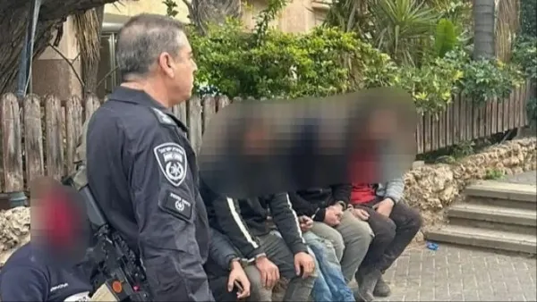 שב''חים הסתתרו בתעלת ביוב בבאר שבע, בזמן פשיטה על אתרי בניה