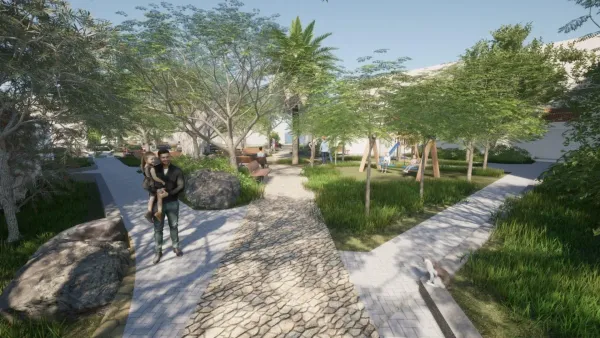 מפגש שיתוף ציבור של עיריית אופקים עם תושבי רחוב הגורן בשכונת מישור הגפן לקראת פרויקט התחדשות בשטחים המשותפים.