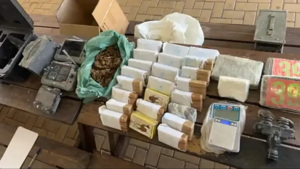 רחפן להברחת קילוגרמים של קוקאין וחשיש נתפס בפזורה (וידאו)