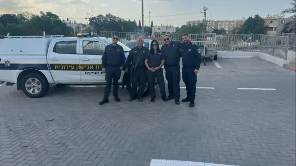 מערך האכיפה המקומי של עיריית אופקים שקיבל ציון 96 בביקורת המשרד לביטחון הלאומי