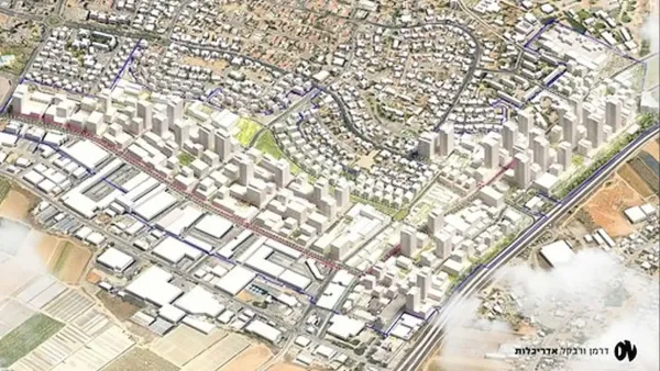 מהלך ענק בנתיבות: כ-7,500 יחידות דיור בהתחדשות עירונית 