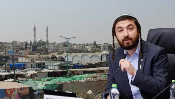 יו'ר ועדת החינוך של הכנסת צבי סוכות לקראת הביקור המתוכנן ברהט