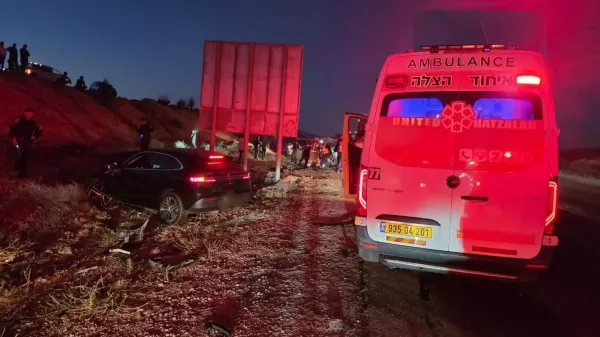 צעיר נהרג בתאונה קטלנית בכביש 80