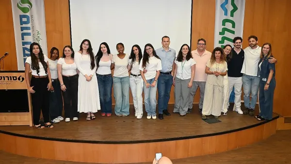 אפילו הטילים מאיראן לא עצרו אותם: תלמידי באר שבע הציגו מחקרים רפואיים בסורוקה