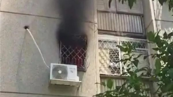 באר שבע: שלושה נפגעים בשריפה בדירה בדרך מצדה