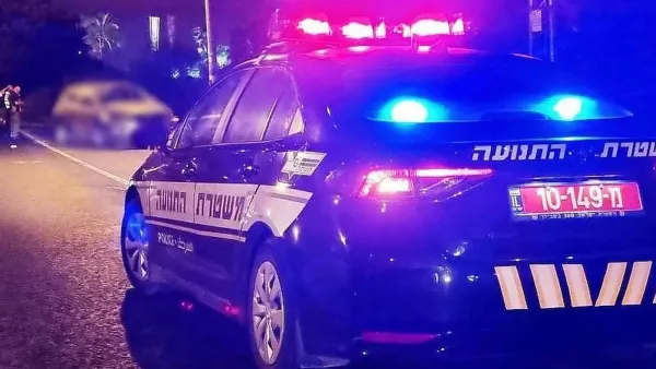 כוחות משטרה בזירת אירוע ירי סמוך לכסייפה