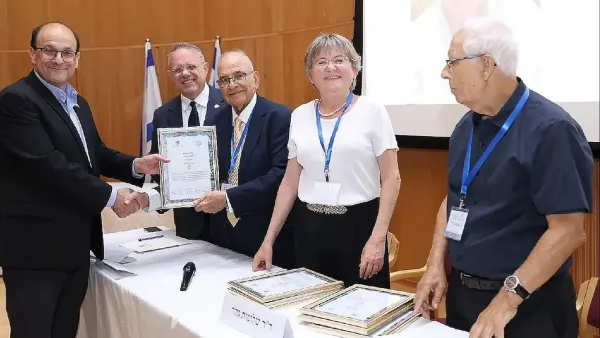 מנהל סורוקה פרופ' שלומי קודש קיבל את 'אות החלוצים' לשנת 2026