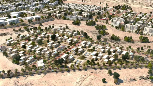 מגרשים המיועדים לבנייה עצמית בשכונת מעוף במצפה רמון