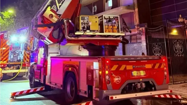 חשד להצתה בנתיבות: שריפה פרצה במשרד עורכי דין ברחוב הארזים