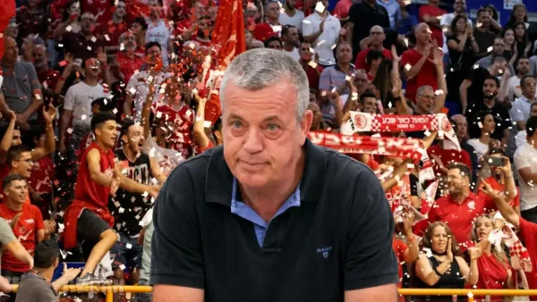 כפיר ארזי וקבוצת הפועל באר שבע דימונה בכדורסל בהיכל הקונכייה