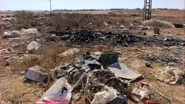 מחדל סביבתי: הנחל האהוב בנגב התמלא פסולת, פגרים ומזבלות פיראטיות