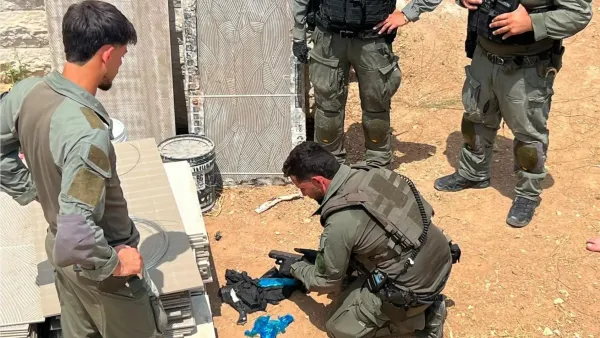 שב''חים, הרואין ונשק מוכן באתר בנייה: המשטרה פשטה על כמה אתרים במקביל (וידאו)